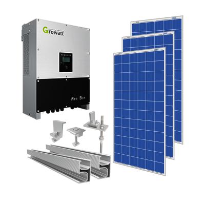 China 20KW Home Grid Tied Solar Panel Complete System Solar System For Home for sale