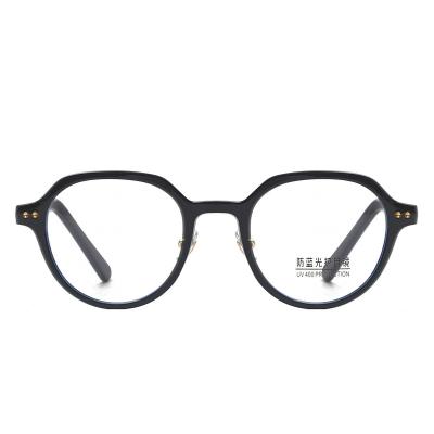 China Blue Blocking Optical Glasses Computer Glasses Prescription Glasses For Wen Women Eye Wear Glasses Acetate Anti Blue Ray Eyeglasses TR90 for sale