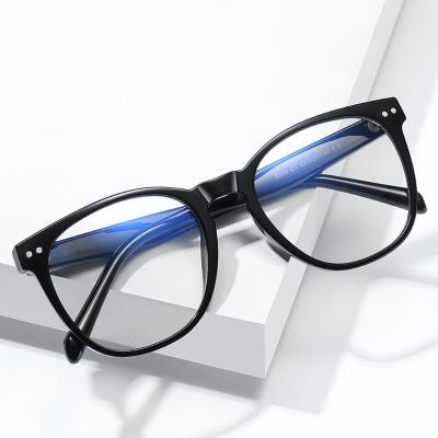 China Anti Blue Light Blocking Cheap Blue Blocking Eyeglasses Frames TR 90 Glasses Optical Spectacle Glasses for sale