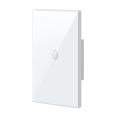 China Tempered Glass Panel+Wifi App Tuya Smart Water Heater Touch Panel Water Switch Panel Alexa Google Home Smart Boiler Voice Remote Control Boiler Timer Switch for sale