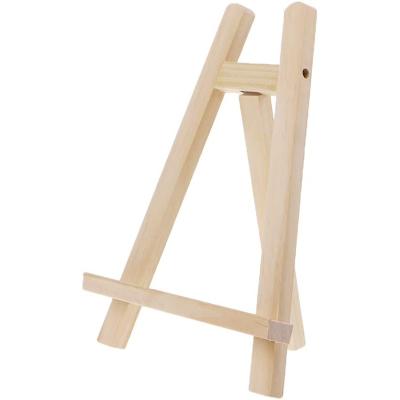 China Customized High Quality Lightweight A-frame Modern Mini Painting Easels Art Painting Display Stand Simple for Artist Adults Children Students for sale