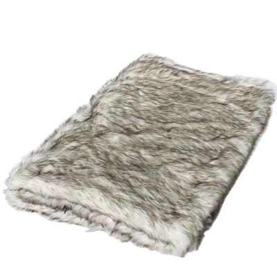 China High Quality Luxury Faux Fur Fur Throw Blanket Fleece Blanket Sherpa Blanket for sale