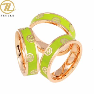 China Fashionable Custom Made Colorful Scarf Ring Clip Circle Metal Three Stainless Steel Wholesale Lovely for sale