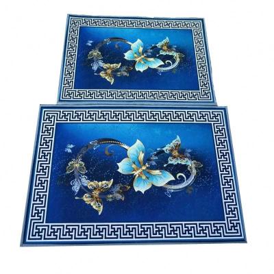 China Wholesale New Non-slip Door Design Polyester 3D Door Design Anti-Slip Clean And Dry Digital Mat for sale