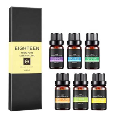 China Oil Diffuser Aromatherapy Moisturizer 10ml Diffuser Essential Oil Gift Set for sale