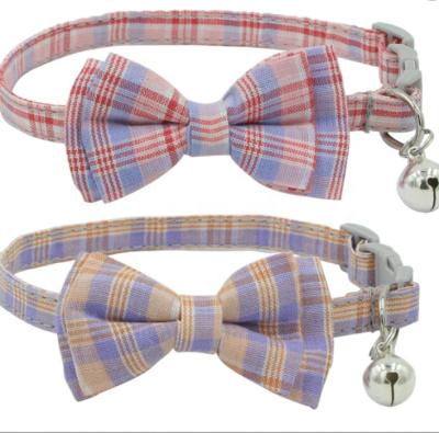 China Dog and Cat Collar thoughtful with bow tie collar, soft and comfortable, adjustable for sale