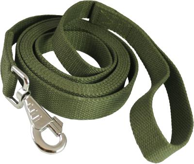 China Single Thick Luxury Nylon Dog Leash Reflective Dog Lead With Swivel Snap for sale