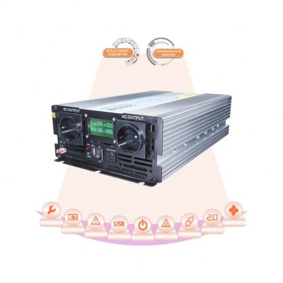 China New Home Appliance Design Inverter Aluminum Alloy Shell Best Inverter Dc To USB Port QC 3.0 AC Inverter_5000W For Home for sale