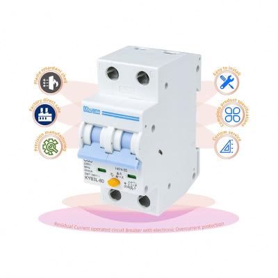 China Earth Leakage Protection RCBO Leakage Circuit Breaker 16 Amp Mcb Rcbo Mcb With Rcbo 4P 30Ma for sale