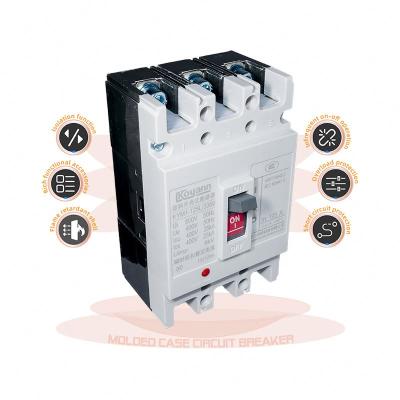 China Circuit-breaking Molded Case Circuit Breaker Mccb With Ce 100A Molded Case Circuit Breaker Mccb Circuit Breaker With Intertek CB Approval for sale