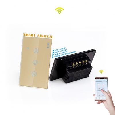 China Wholesale Smart Home System Items Wall Switch Australia Contact On Switch Dropship Mini Alexa Smart Switch for sale