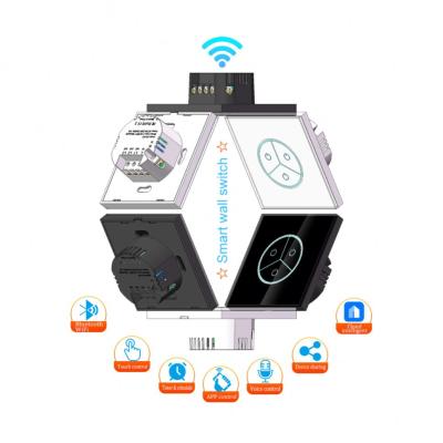 China Smart Home Alexa Wifi Switch Smart Home Wifi Switch Smart Home Google System Smart Home Wifi Switch for sale