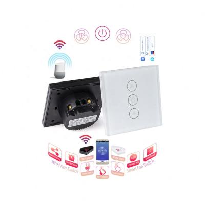 China Wifi Switch Roma Compatible Switches Ceiling Fan Smart Home Smart System Fan Switch for Smart Home Life for sale