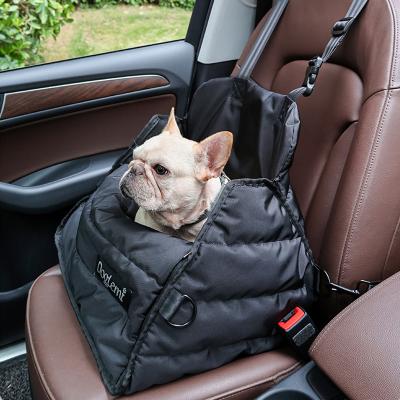 China Animal pattern Amazon pet car bag car front and back seat dog mat multi-functional water-repellent autumn and winter pet bag for sale