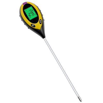 China Mainly Testing Soil pH Mainly Testing Soil pH Four-in-One Soil Tester Soil Acidity Meter Soil Light Moisture Temperature Detector for sale