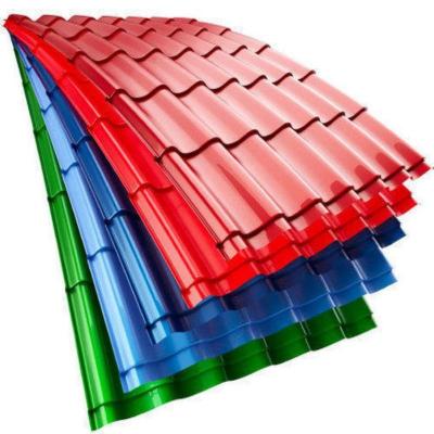 China Roofing Low Price DX51D Prepainted Corrugated Steel Roof Sheets Corrugated Galvanized Steel Sheets for sale