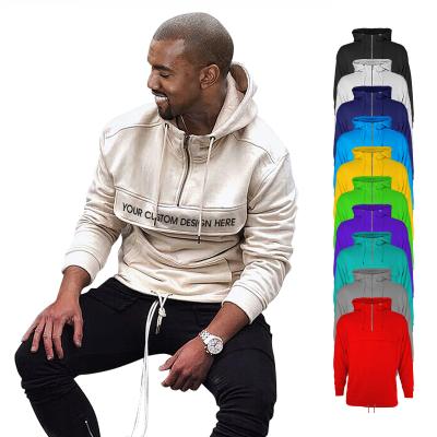 China new Spring and Autumn Fashion Street Hoodie Anti-wrinkle Men's Hoodie Pullover Over Top Sweater Men Solid Color Patchwork Sweatshirt for sale