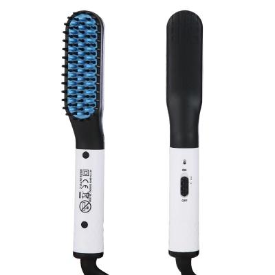 China Easy To Use Electric Hair Straightener Comb Specialized Sideburns Styling Comb for sale