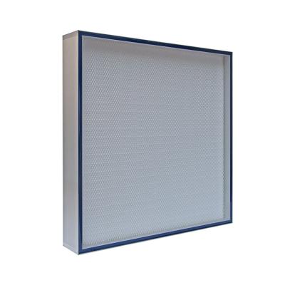 China Factory Mini-pleat HEPA Filter For Clean Room Terminal Filtration for sale