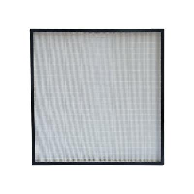 China Factory H13 H14 HEPA Filter Mini-Pleat Filter For Pharmaceutical Industry Cleanroom for sale