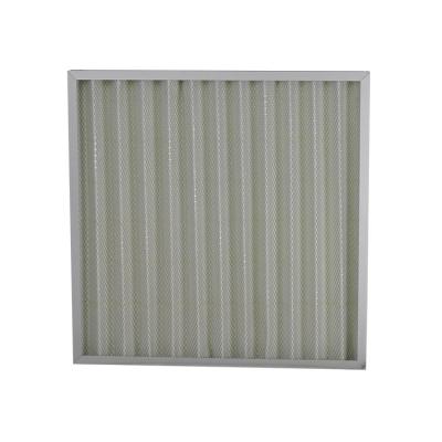 China Factory Widely Used In Air Filter Systems Aluminum Mesh Pleated Medium Filter for sale