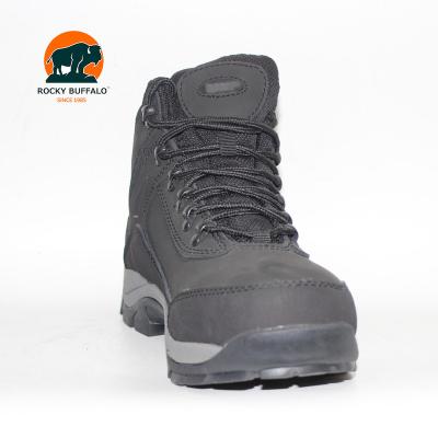 China Rocky Buffalo Impact Resistant S2 Non Slip Safety Boots Steel Toe Equipment Construction Boots Safety Sneakers for sale