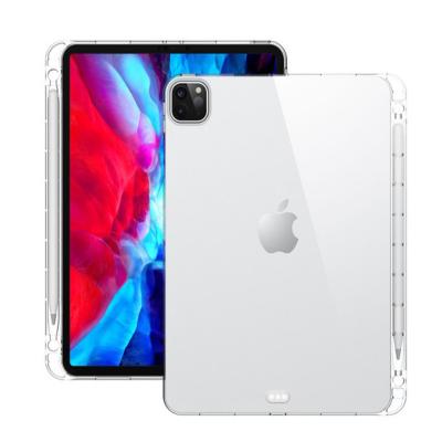 China Shockproof Case For Apple Pro 11 Low MOQ TPU Shockproof Clear Soft Cover Tablet Case Cover iPad Case With Pencil Holder For Apple iPad Pro 9.7 for sale