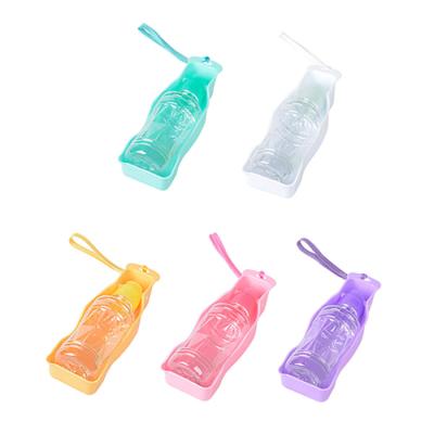 China Non-automatic Universal Portable Pet Tool Travel Feeding Water Bottle for Dogs and Cats for sale