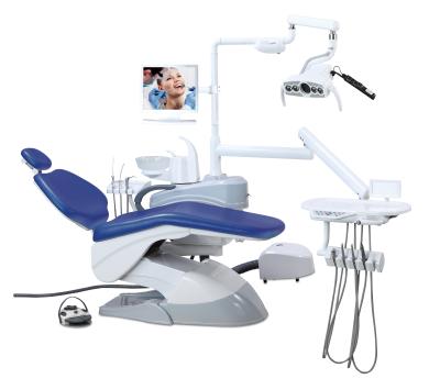 China Advanced Custom Metal Dental Chair Modern Chair Porcelain Dental Unit Chair for sale