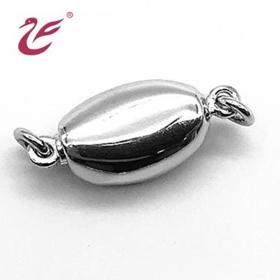 China Necklace connector 2021 fashion jewelry new 925 sterling silver clasps accessories for diy jewelry bracelet making for sale