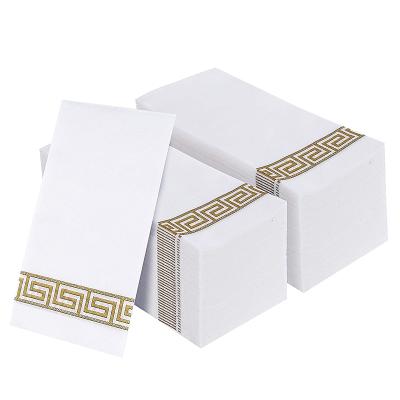 China Customized Paper Napkin Airlaid Printed Logo Printed Paper Napkin for sale