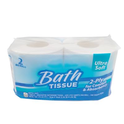 China High Quality Bath Tissue Roll Wholesale Bulk Price Printing Toilet Paper Tissue Paper Roll for sale