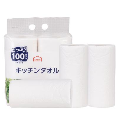 China Roll Napkin Tissue In Common Disposable Kitchen Towels Cloth Napkin Paper Towels 40-200 Sheets for sale