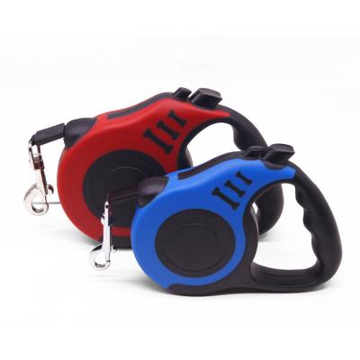 China Custom Wholesale Custom Dog Retractable Leash Hands Free Plastic Nylon Custom Design Training Dog Walking Leash for sale