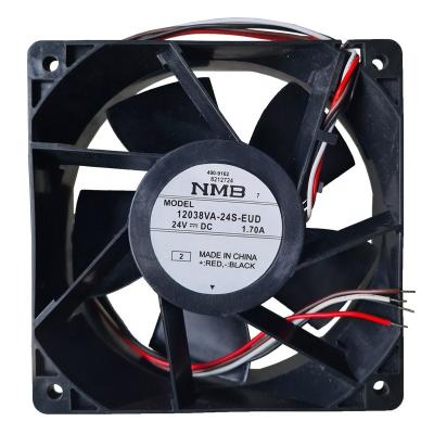 China Large long life 12038 DC24V 1.7A 12038VA-24S-EUD 12CM large air volume and DC fan 120*120*38mm converter ACS880/ACS580 fan for sale