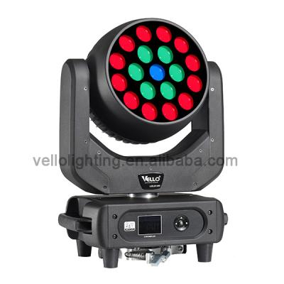 China Super Zoom Pixel High Power Vello LED RGBW 40W Brightnes Moving Head (3 Rings XP900 Dot Matrix Moving Wash) for sale