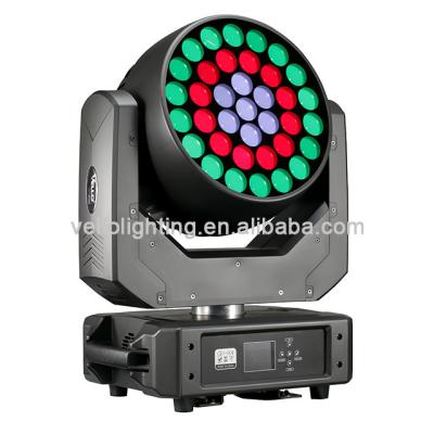 China Super Zoom Pixel High Power Vello LED RGBW 20W Brightnes Moving Head (3 Rings XP800 Dot Matrix Moving Wash) for sale