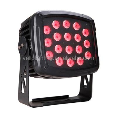 China Led par can Vello led ip65 waterproof par can present light (LED radar par18 3in1) for sale