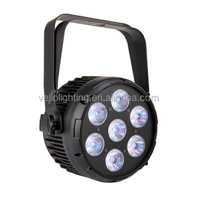 China Led Par Box Vello Led Color Wash Flat Par Can Present Light LED FEI Colorpar7 for sale