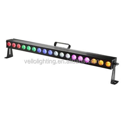 China Led Stage Bar Vello led outdoor rgbwa wall seal pixe stagel bar UV light (LED SlimBar1861 6in1) for sale