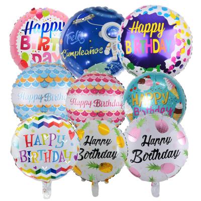 China Custom Happy Birthday Letter Foil Balloon 18 inch Happy Birthday Letter Foil Balloon for Baby Shower Happy Birthday Decoration Party Supplies Party Balloon for sale