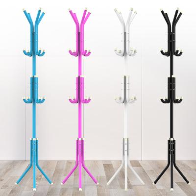 China (Other) Adjustable Freestanding Metal Hall Tree Stand for Entryway to Hanging Hats, Clothes, Handbags Bedroom Coat Rack for sale