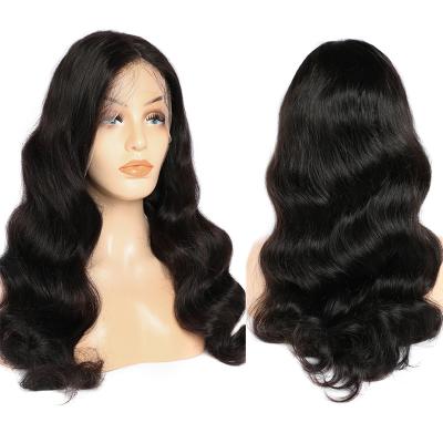 China Hot Selling Loose Lace Front Wig With Baby Hair 360 Wave Hair 32 Inch Tangle Free Malaysian Virgin Hair Loose Wave Hair for sale