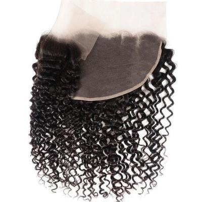 China 13*6 Color Brazilian Virgin Human Hair Curly Curly Human Hair 13*6 Lace Frontal Closure, Lots Of Hair Lace Closure Wholesale for sale