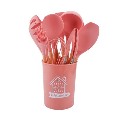 China Disposable New Product Hot Sale Cooking Tools Kitchen Utensil Set Gray Kitchen Utensil Set For Home for sale