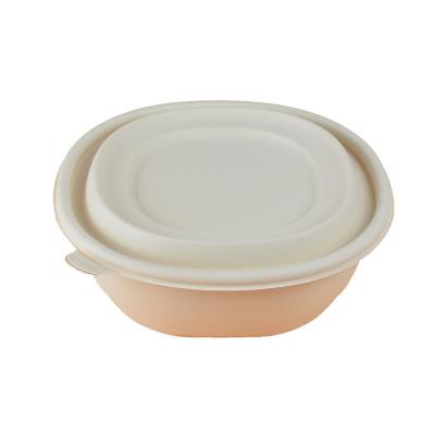 China Packing Heating Dining YiHai Travel Bowl Disposable Bowl Support Custom Disposable Eco Friendly Disposable Cornstarch Bowl Biodegradable Tableware Set for sale