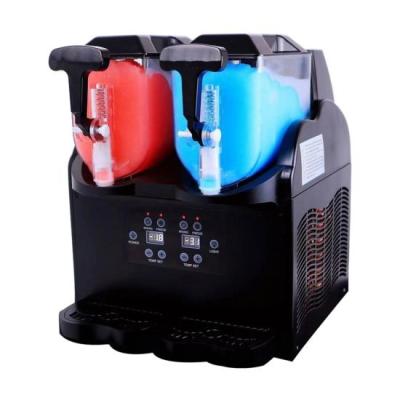 China YiHai Double Bowl Commercial Frozen Drinks Machine Cold Drinks Slushies Dispenser Mini Slushies Machine and Frozen Machine 0.66 Gallon Per Bowl for sale