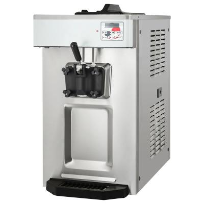 China Hot Selling Snack Factory Ice Cream Machine With Digital Control System 32L/h Commercial Automatic Soft Serve Ice Cream Maker Machine for sale