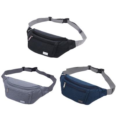 China Multifunctional Wholesale Promotion Recycling Nylon Sports Running Waterproof Waist Bag Custom Pussy Pack For Men And Women for sale