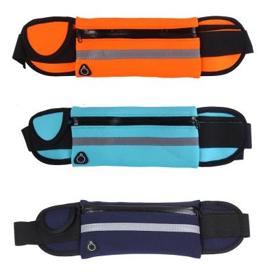 China Cycling 2021 New design Running Hiking Fanny Pack Sport waist bag running belt with Water Bottle Holder for sale